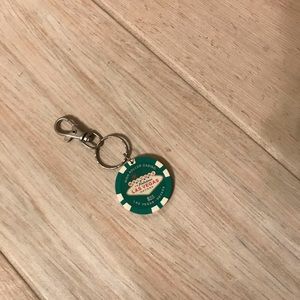 Las Vegas Poker Chip keychain